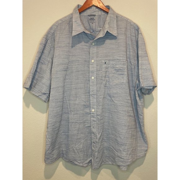 Izod Other - Izod Saltwater Blue Fishing Outdoor Button Down